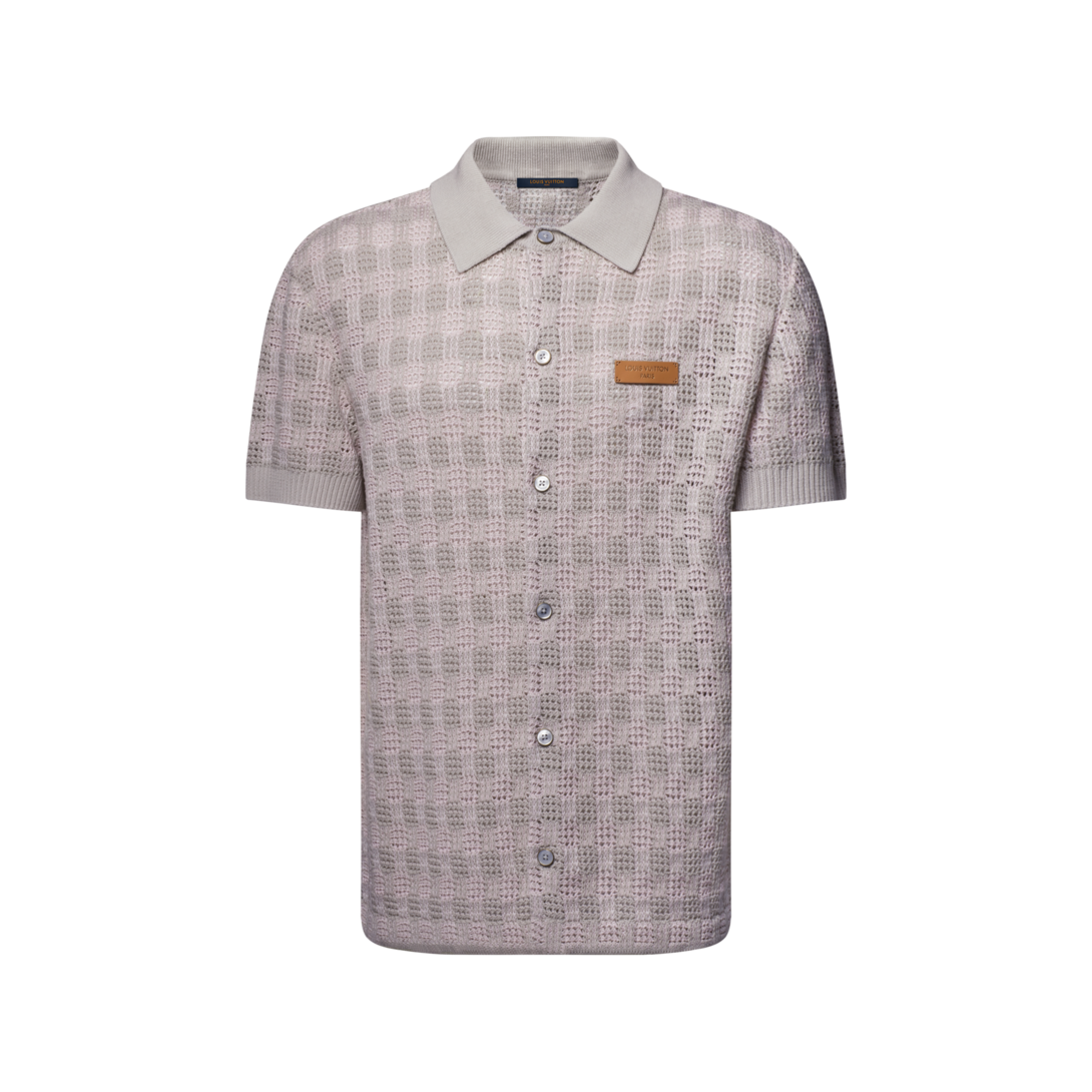 Tweedy Jacquard Short-Sleeved Shirt - Men - Ready-to-Wear | LOUIS